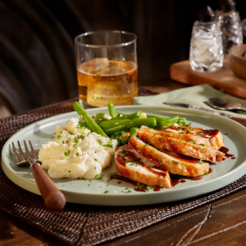 Turkey Breast with Bourbon Glaze