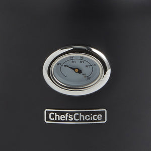 Chef'sChoice Gourmezza Electric Kettle, 1.7 Liter Capacity, in Matte Black