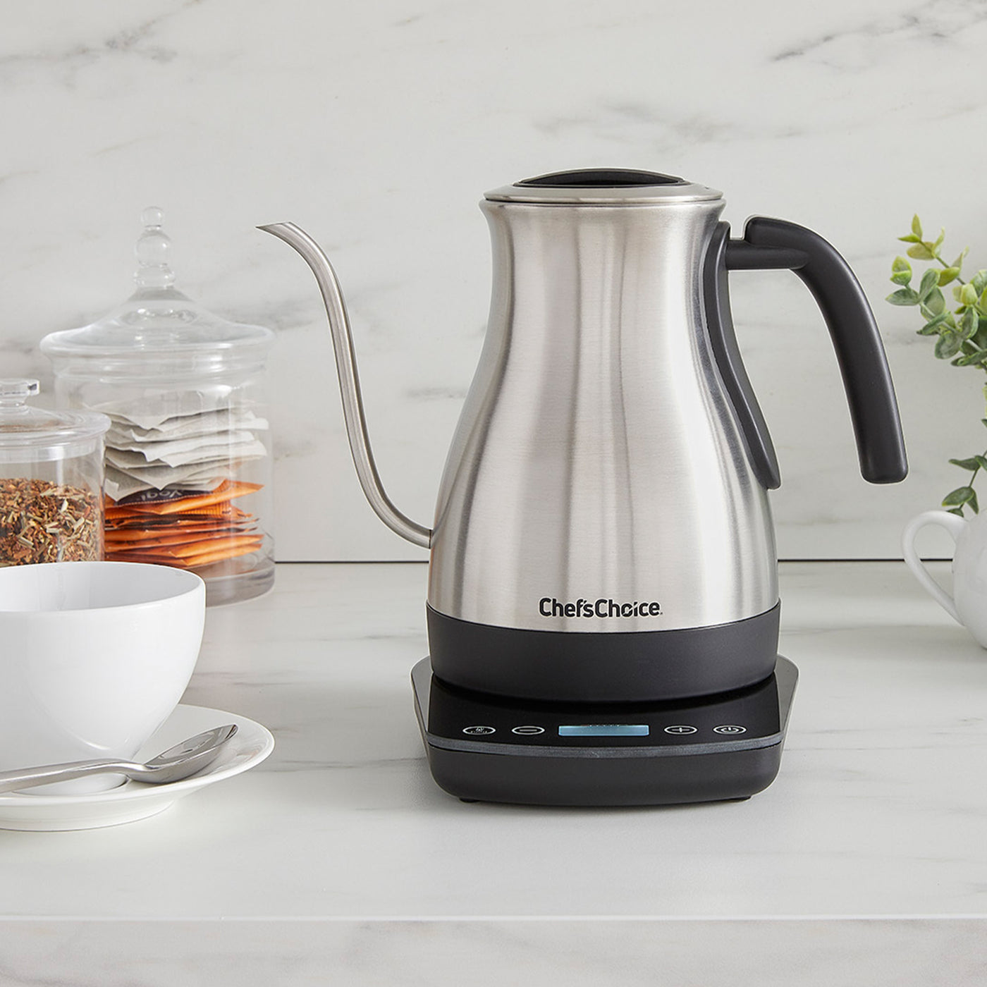 A kettle with temp control is a very nice thing to have when