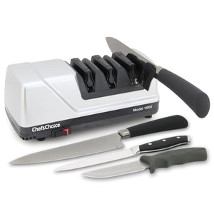 Chef'sChoice Model 15XV Professional Electric Knife Sharpener, Platinum