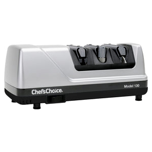 Chef'sChoice Model 130 Professional Electric Knife Sharpener, in Platinum