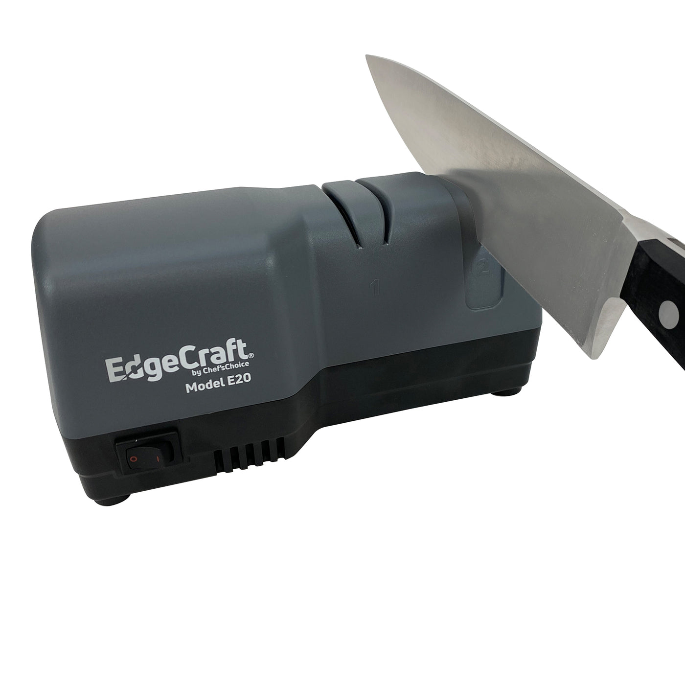 Edgecraft Chef's Choice 4800200A 8.8 M480KE Manual 2-Stage Compact Diamond  Hone Knife Sharpener For Straight Blades