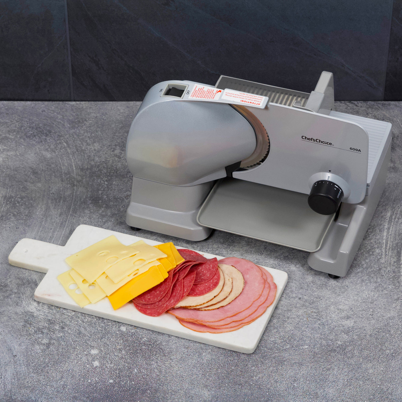 Chef's Choice 7 Electric Meat Slicer - Silver