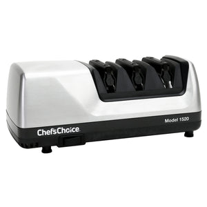 Chef'sChoice AngleSelect Professional Electric Knife Sharpener, in Brushed Metal