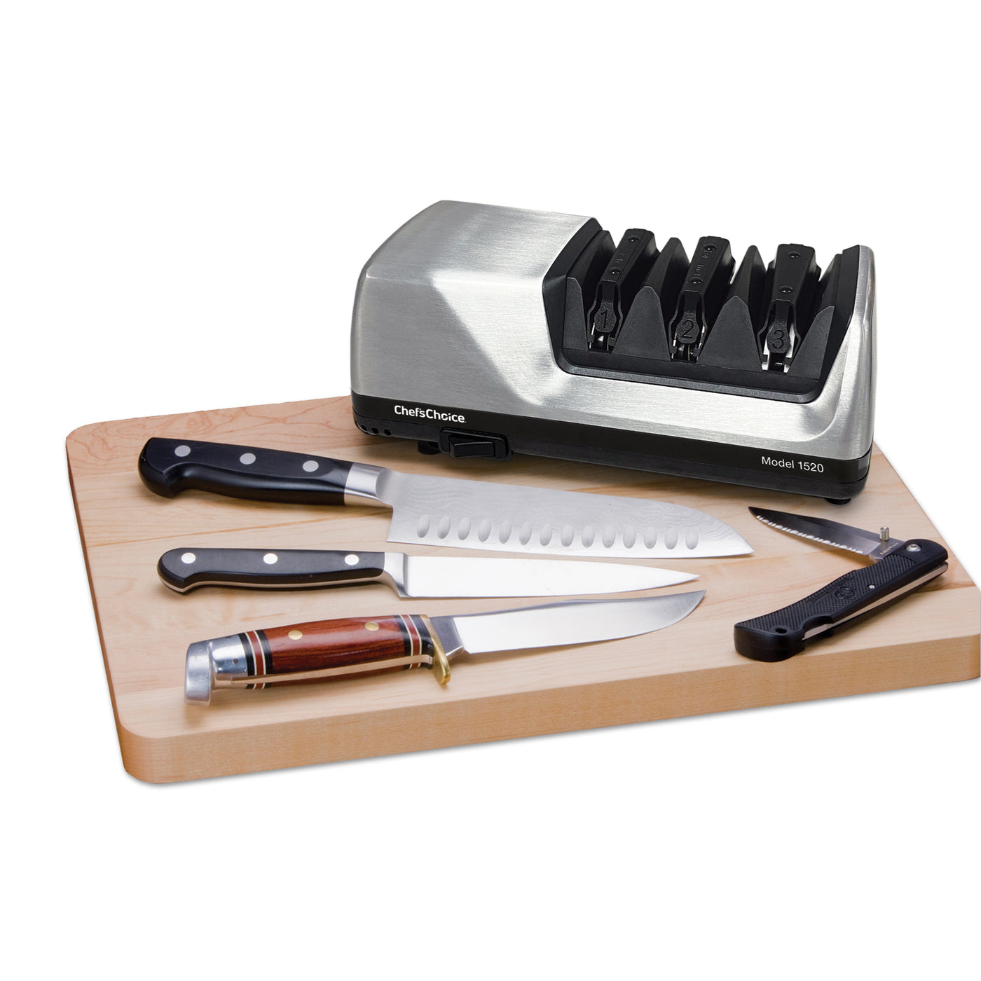 Chef'sChoice Diamond Hone Edgeselect Plus Knife Sharpener #120 in the  Sharpeners department at