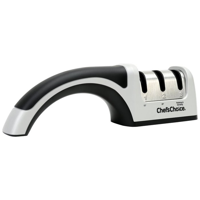 Chef'sChoice AngleSelect Professional Manual Knife Sharpener,  in Silver/Black
