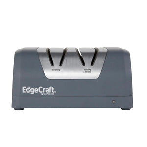 EdgeCraft Rechargeable Two-Stage DC 220 Electric Knife Sharpener, in Ice Gray
