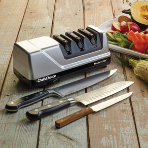 Chef'sChoice Model 15XV Professional Electric Knife Sharpener, Platinum