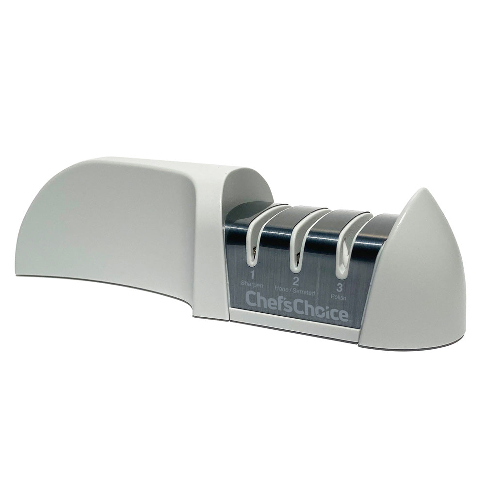 Chef'sChoice Manual Knife Sharpener for 20-Degree Knives, G436, White -  Chef's Choice by EdgeCraft