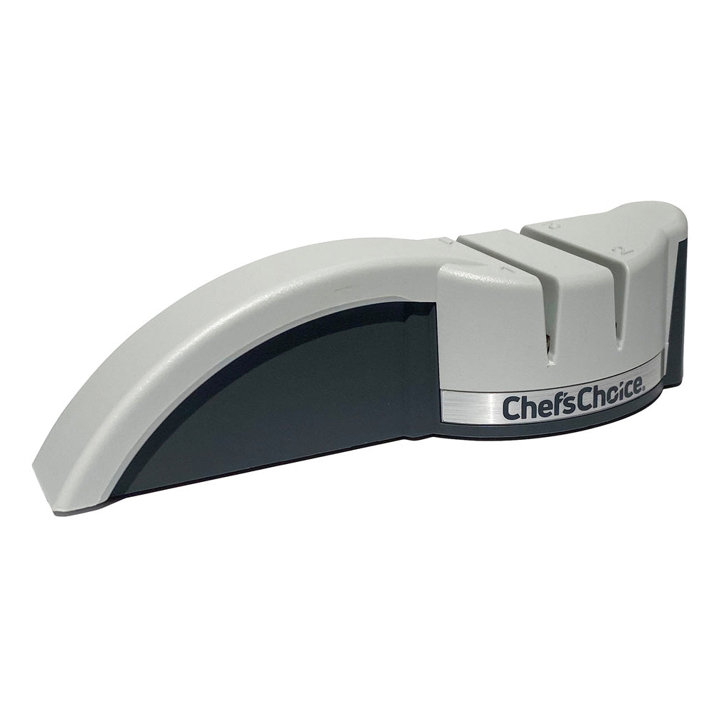 The 130 professional EdgeSelect electric knife sharpener is the ideal  solution for improved cutting performance on 20-degree class knives. Using  100 percent diamonds, the hardest natural substance on earth, our patented  abrasives
