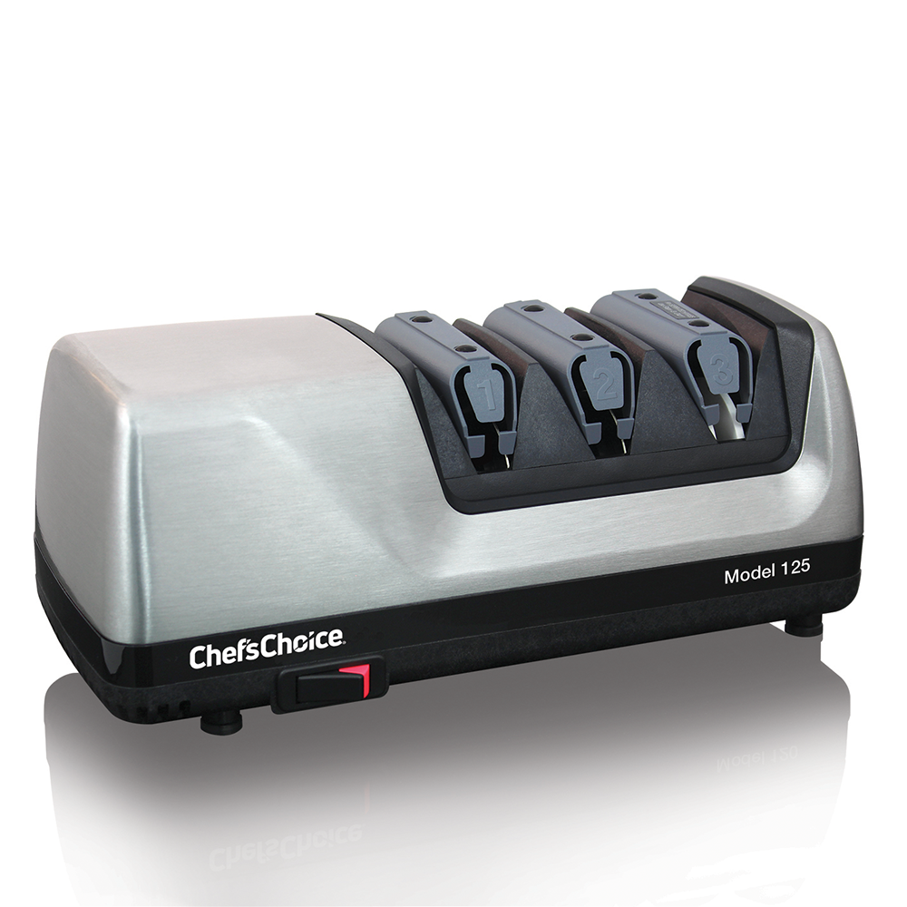 Chef'sChoice Electric Sharpener 3-Stage 20° Trizor Model 125 - Chef's  Choice by EdgeCraft